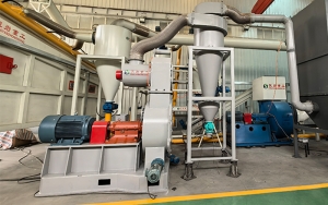 废旧锂电池极片干法剥离机